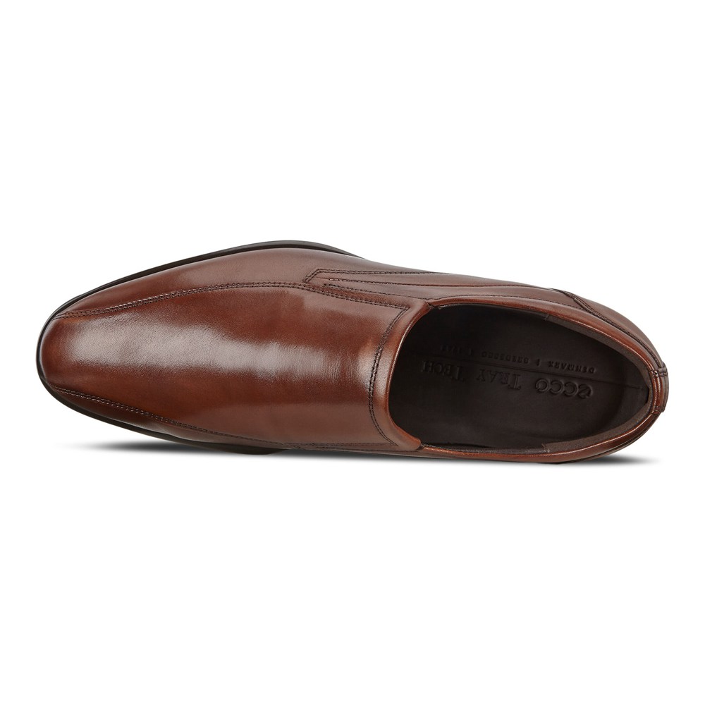 Slip On Hombre - ECCO Citytray Shoes - Marrom - XTS637914